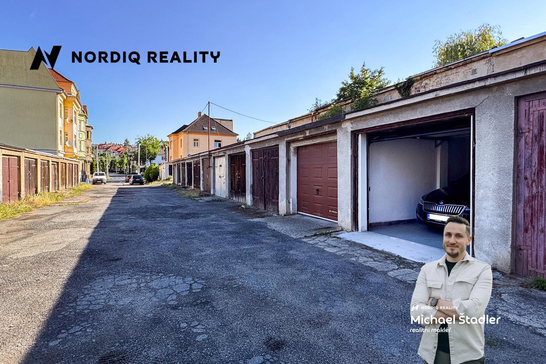 Pronájem garáže 21 m2, ul. U Horského pramene, Teplice